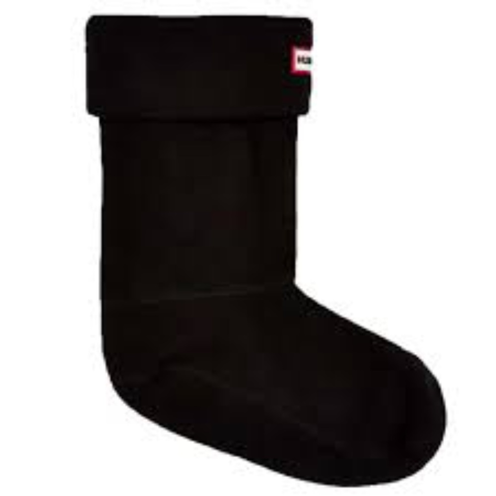 Hunter | Black Fleece Short Socks Sz Medium